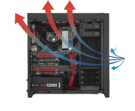 CORSAIR Obsidian 450D Windowed BLACK MID-Tower CC-9011049-WW - 247079 - zdjęcie 18
